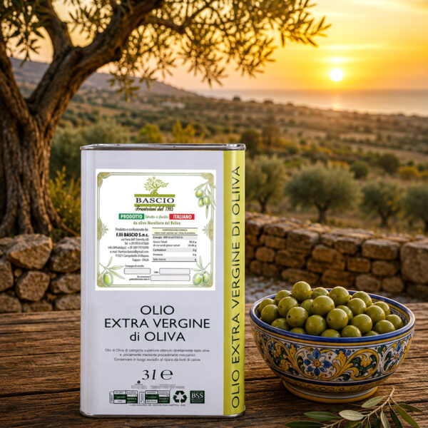 LATTA da 3 LT - Olio Evo Nocellara del Belice